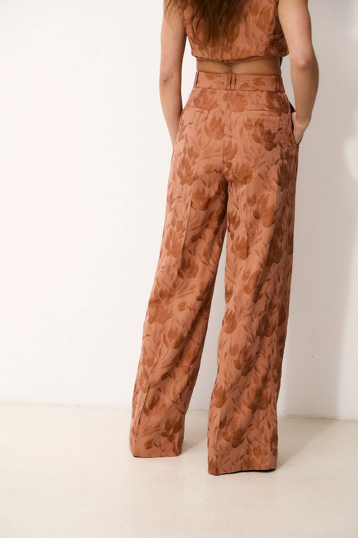 AMBER | Terracotta trousers - Image 6