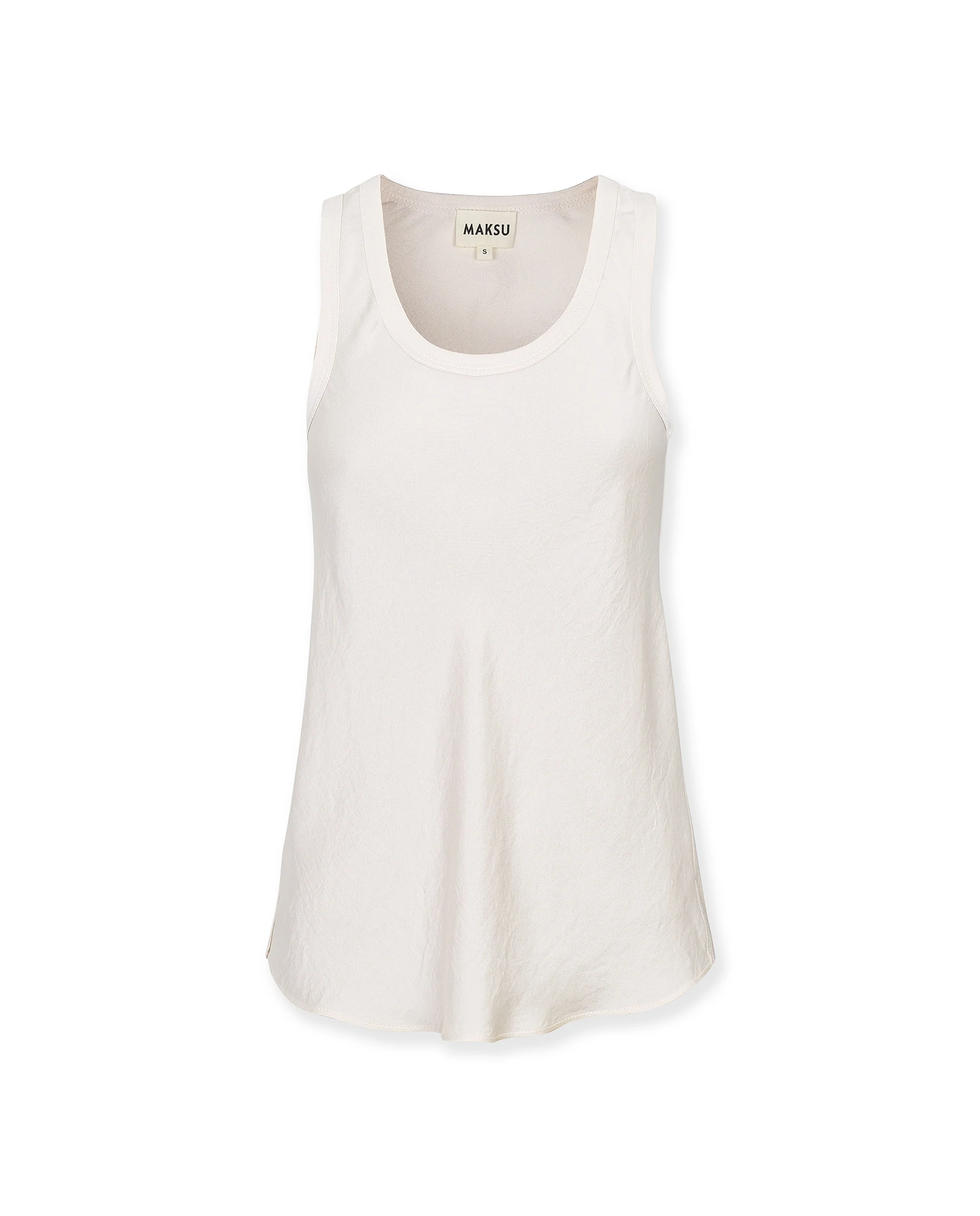 BERTA | Ecru Sleeveless Top - Image 5