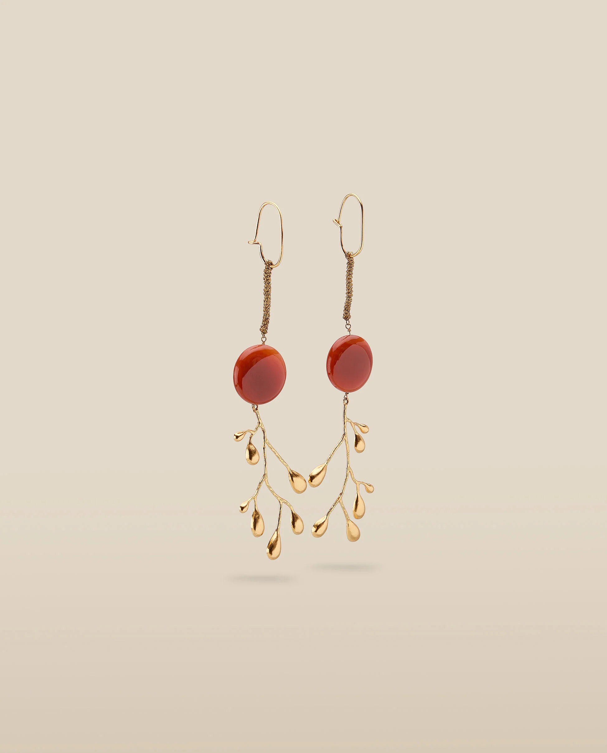 BRANCHEEN | Gold-Plated Drop Earrings - Image 4