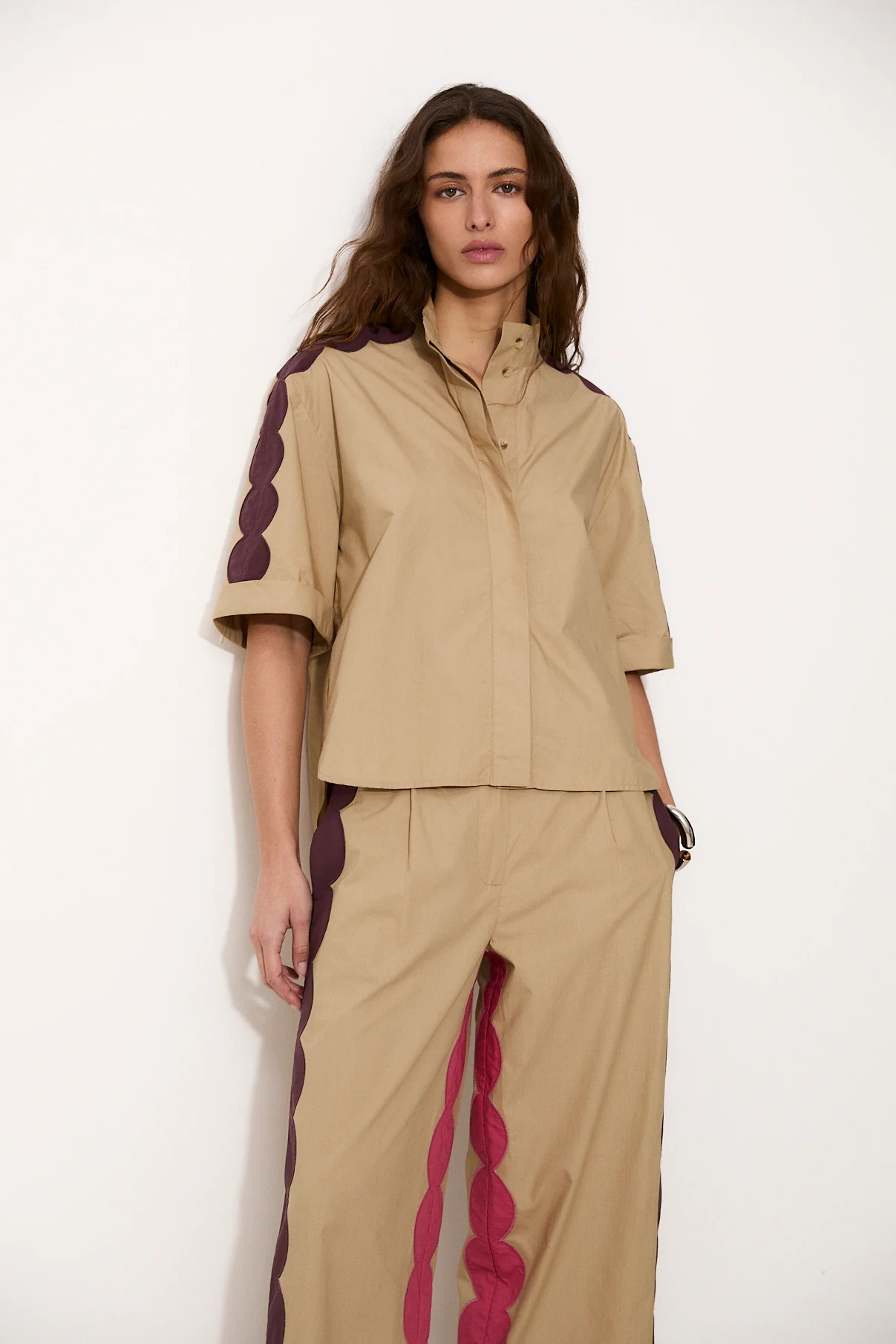 CANDY | Cotton Blouse with Hand Embroidery - Image 2