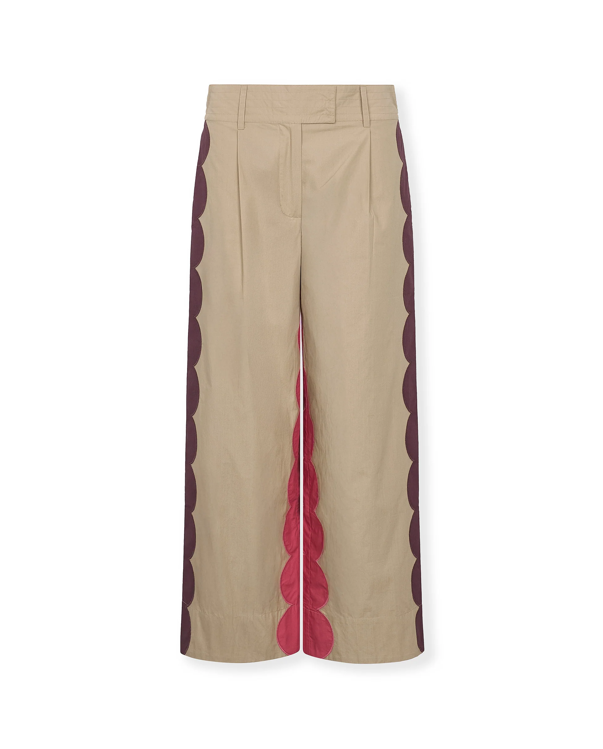 CANDY | Cotton Trousers with Hand Embroidery - Image 6