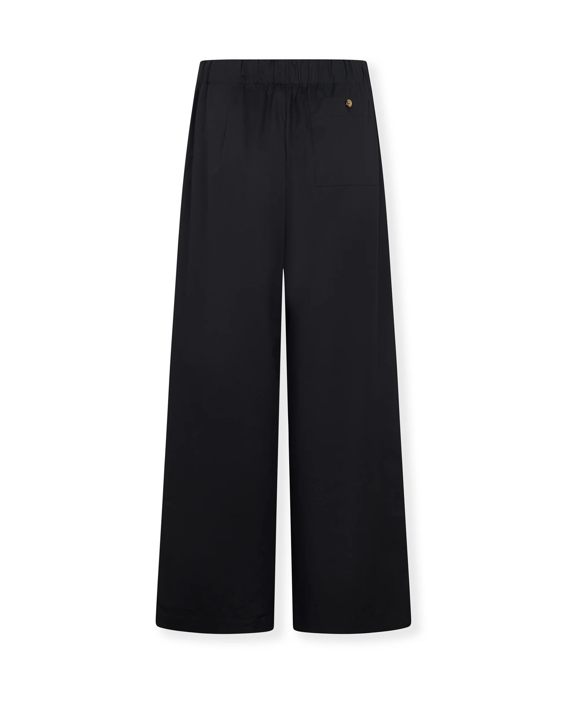 CELIA | Black Poplin Trousers - Image 8