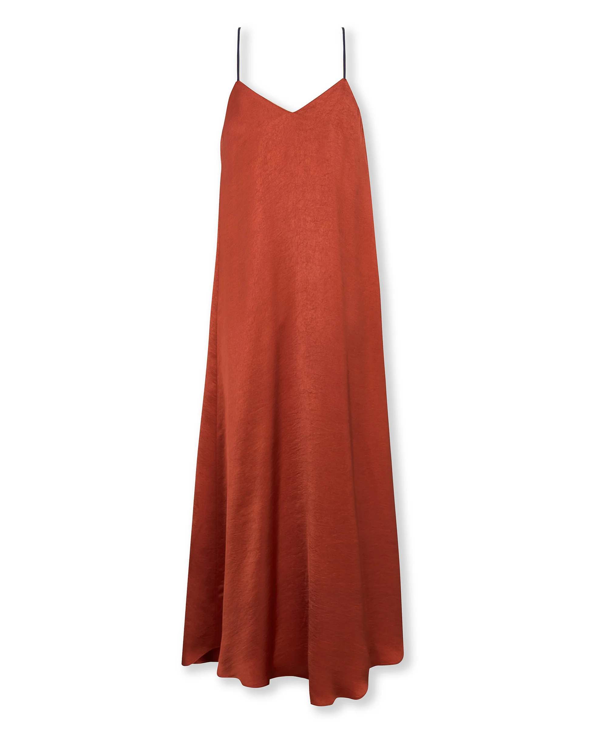 ELSIE | Paprika Asymmetric Midi Dress - Image 6