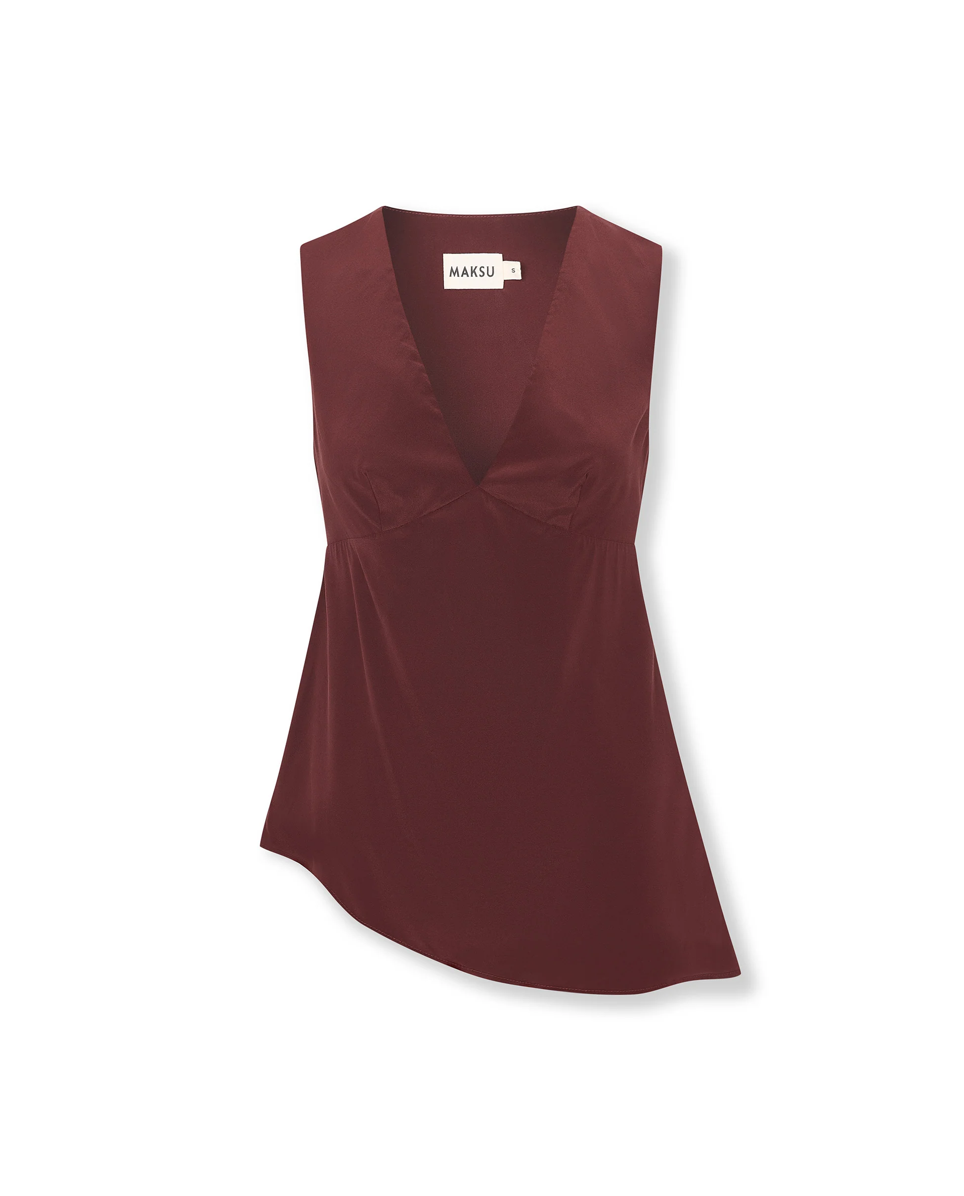 GINEVRA | Brown Asimetric Top - Image 5