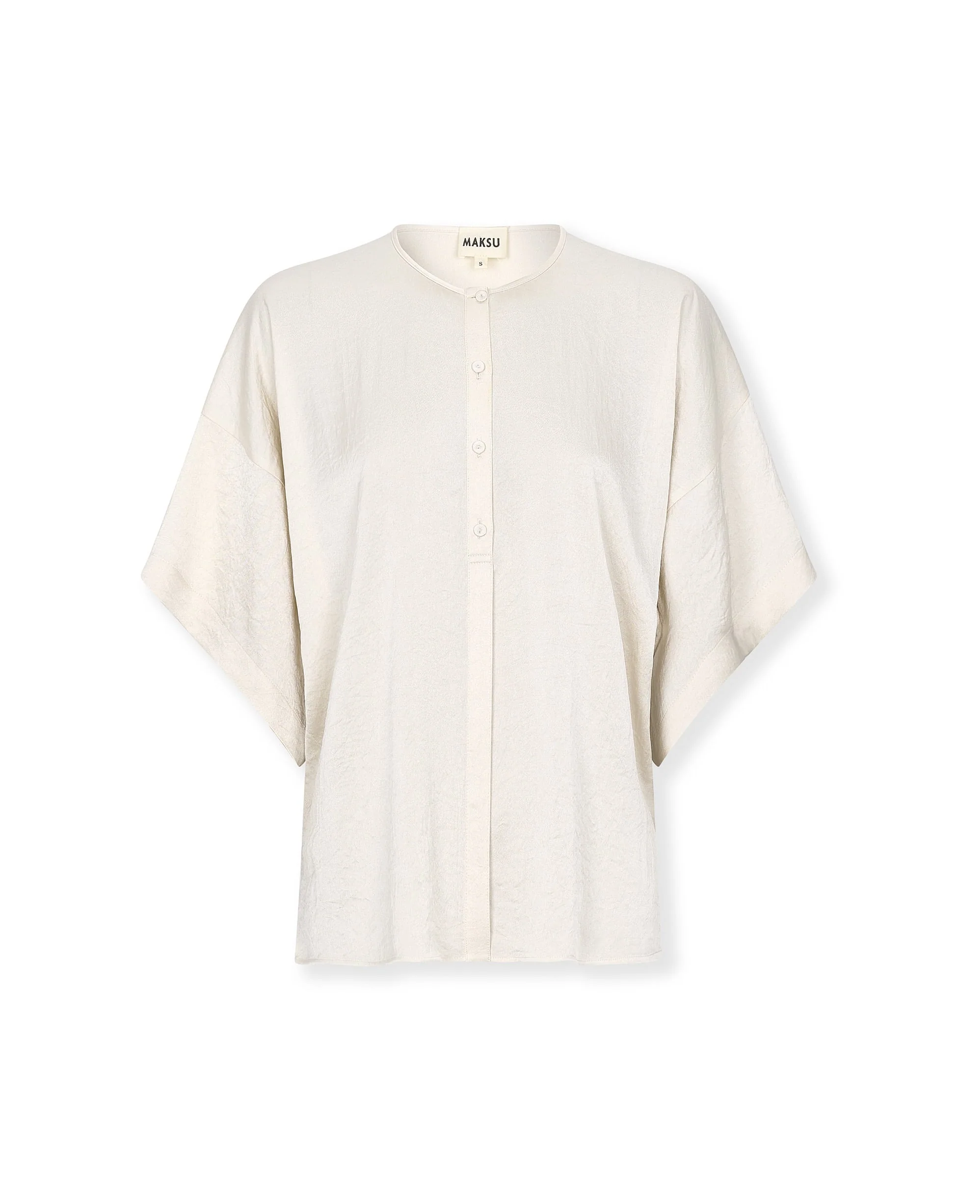 GIVERNY | Ecru Fluid Blouse - Image 3