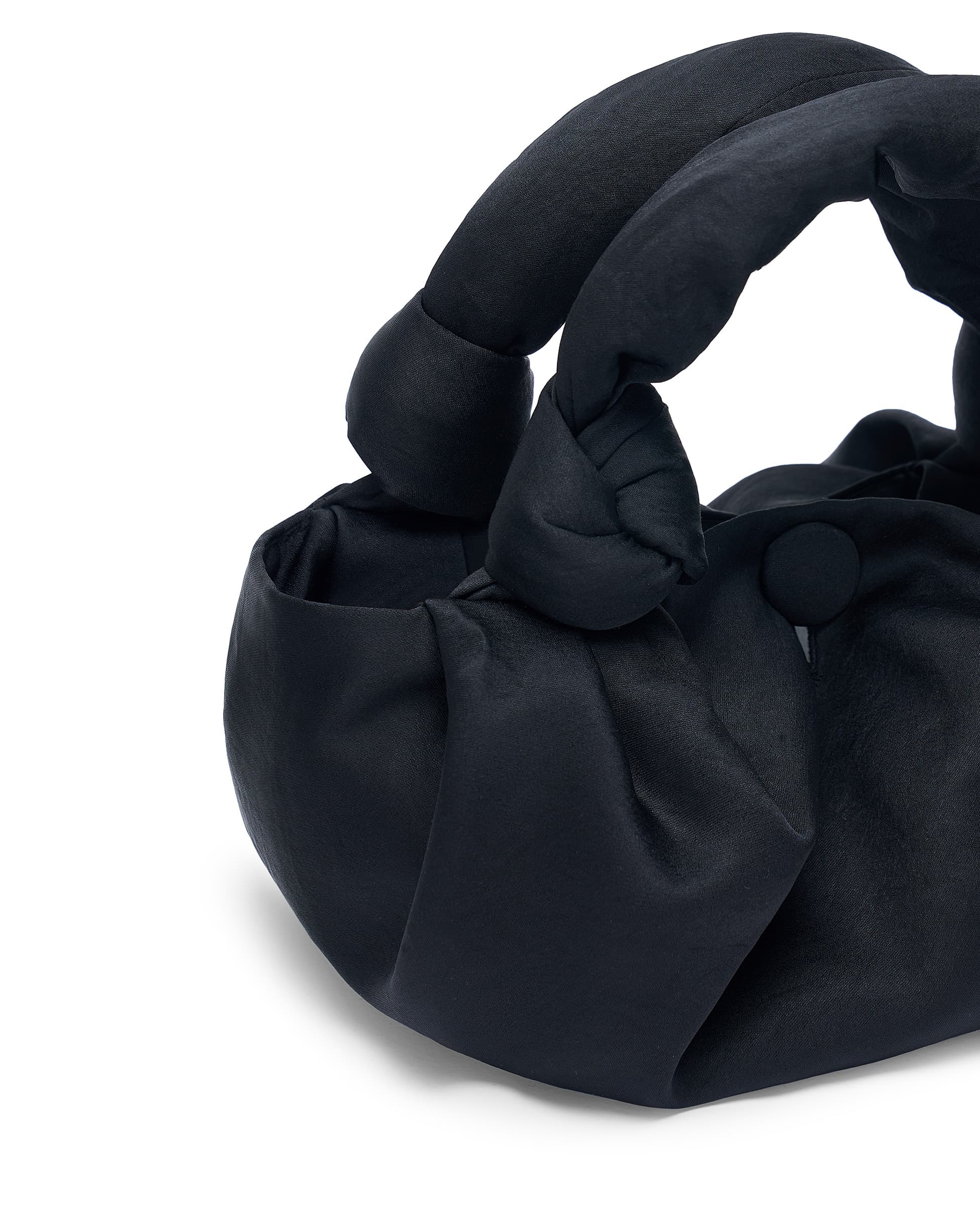 GYOSA | Black Satin Handbag - Image 4