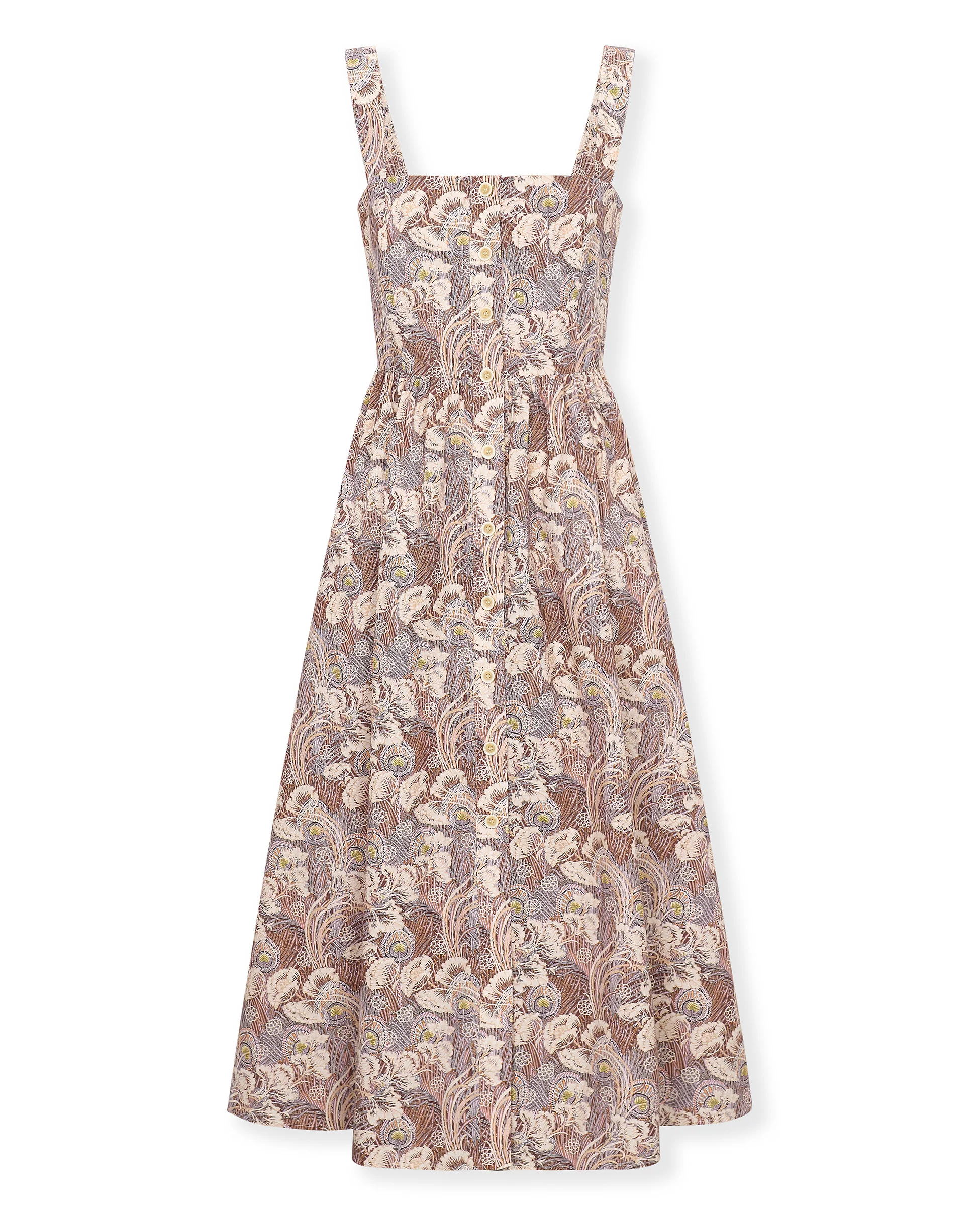 HANA | 100% Liberty Cotton Midi Dress - Image 5