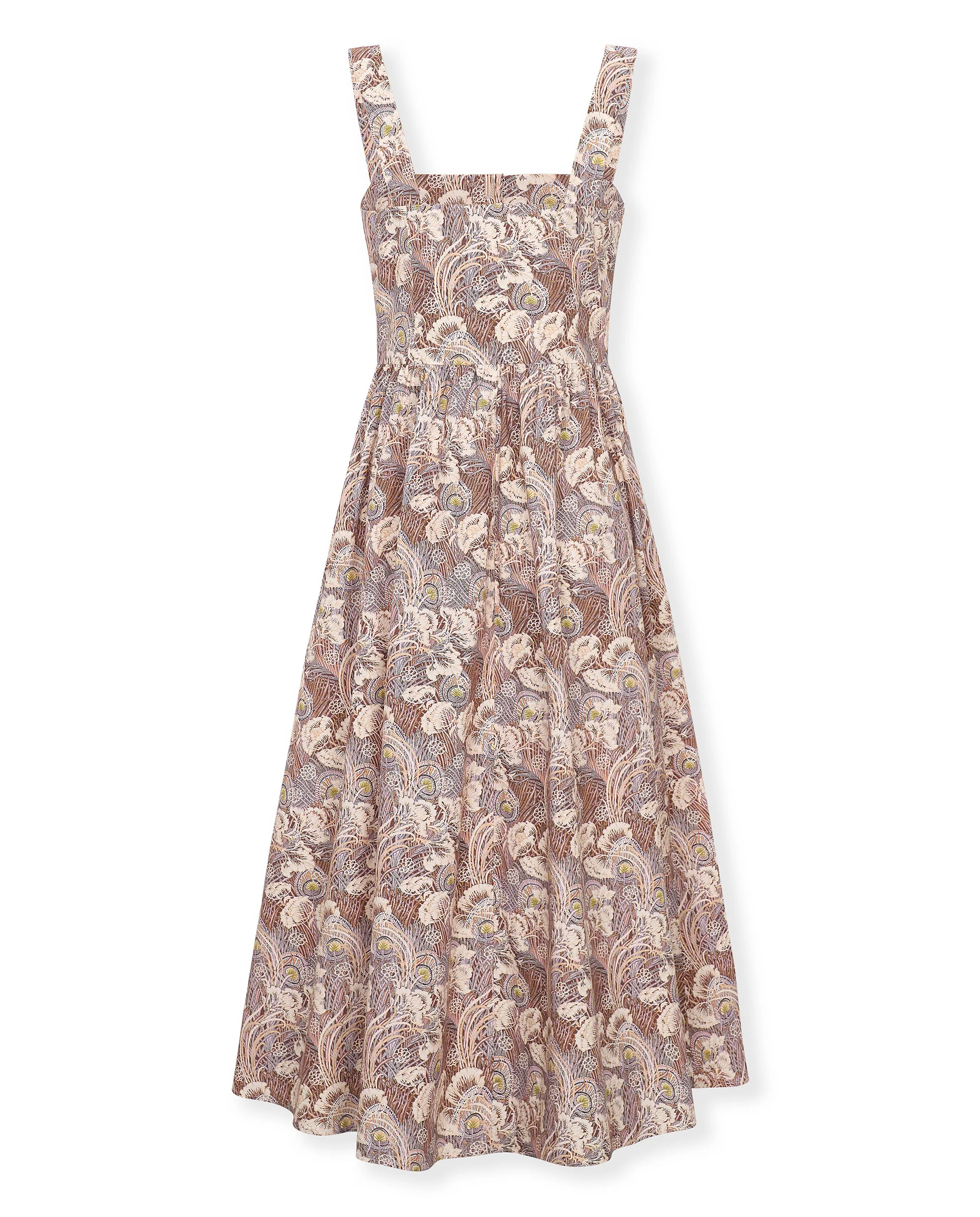 HANA | 100% Liberty Cotton Midi Dress - Image 6
