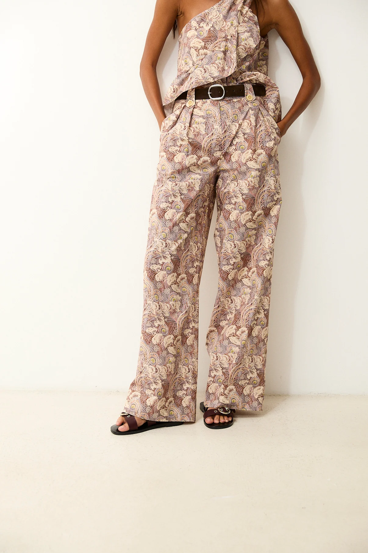 HANA | 100% Liberty Cotton Trousers - Image 2