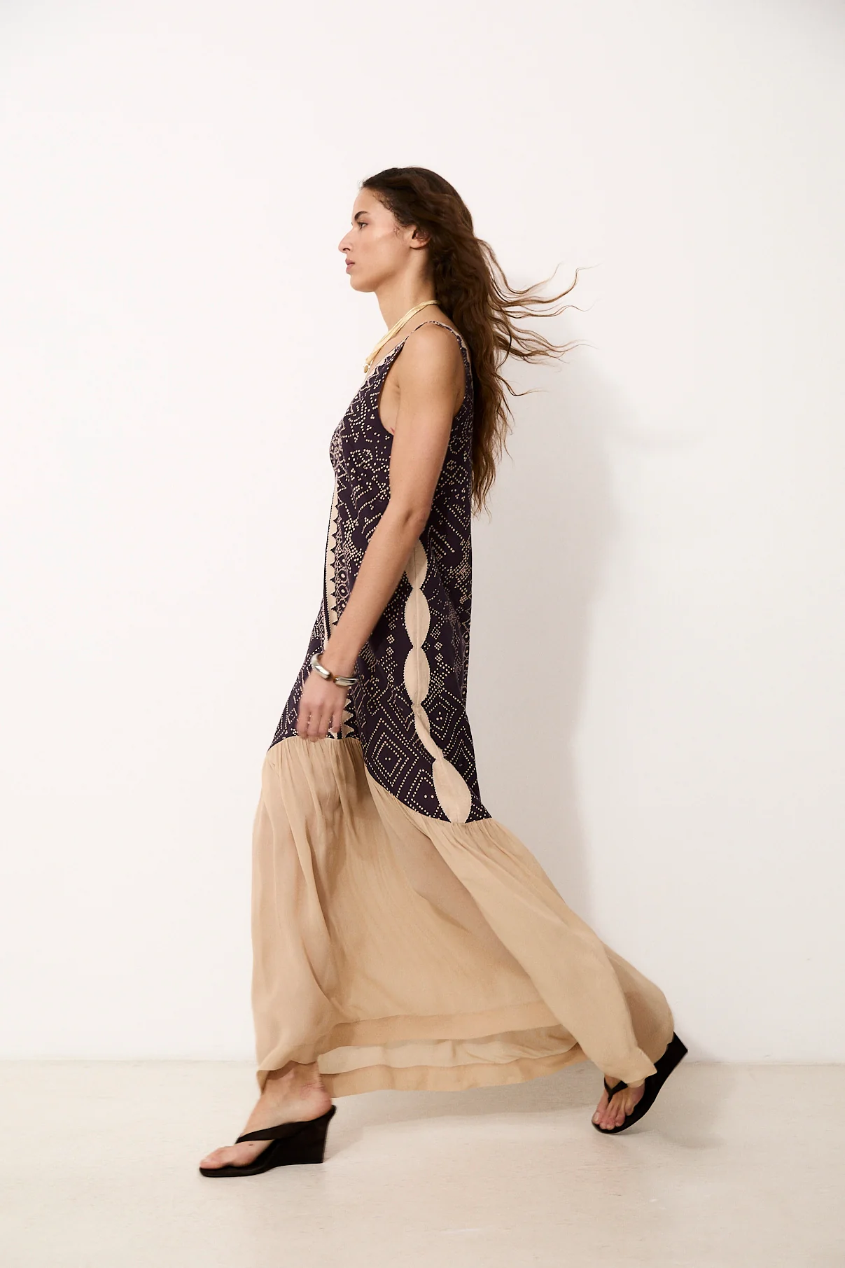 HELEN | Hand-Embroidered Cotton Dress with Removable Bow - Image 5