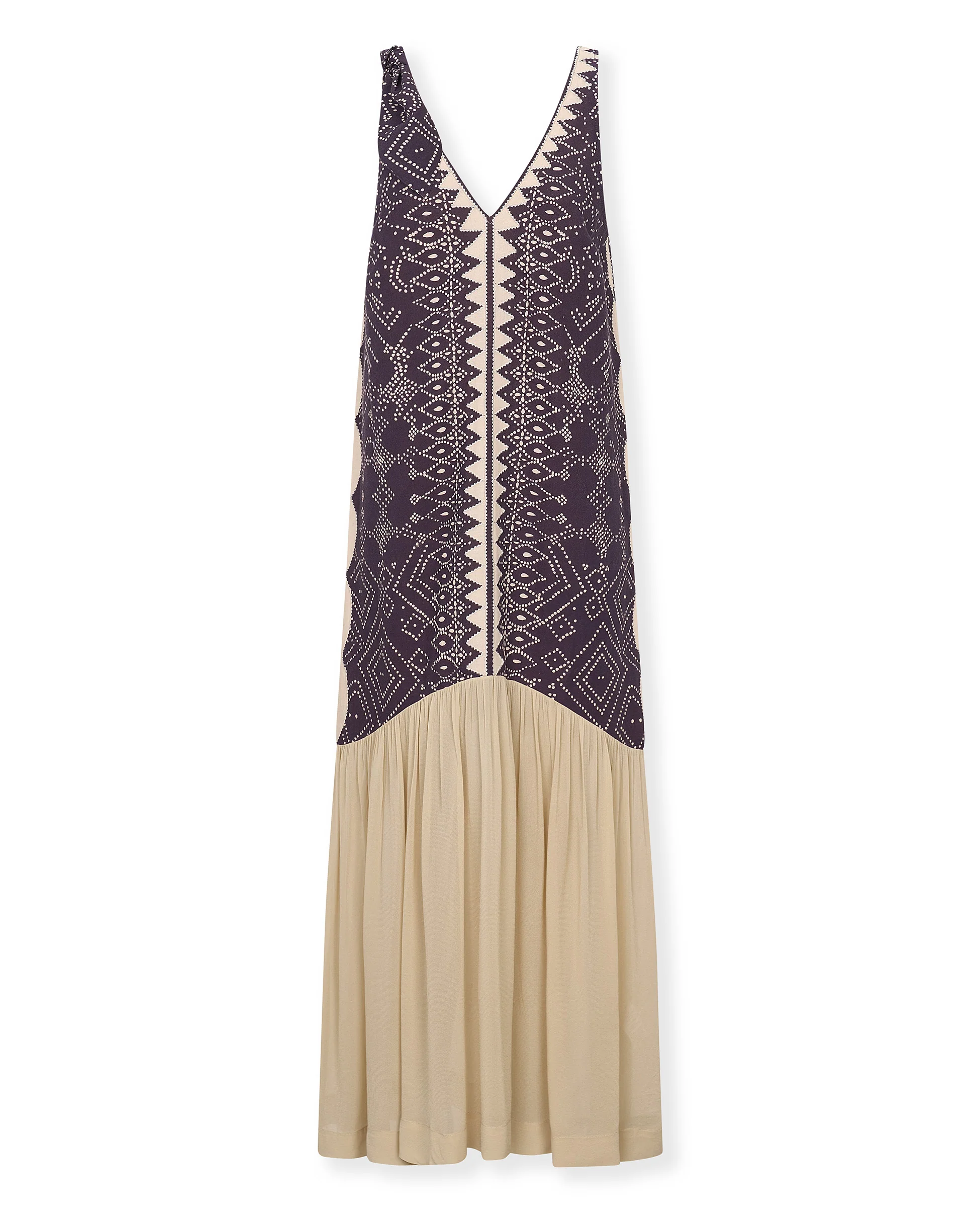 HELEN | Hand-Embroidered Cotton Dress with Removable Bow - Image 7