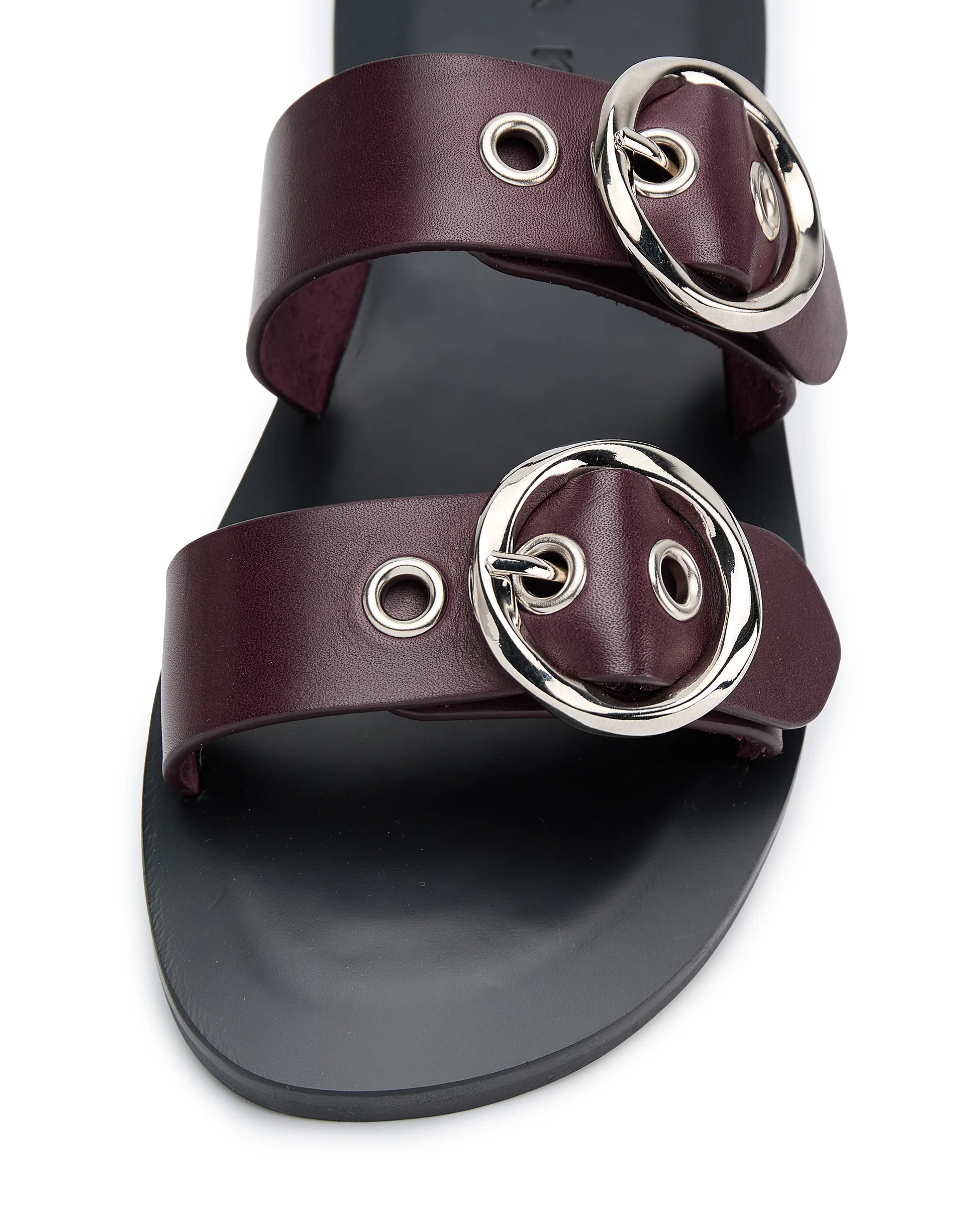 JIL | Flat leather sandal - Image 4