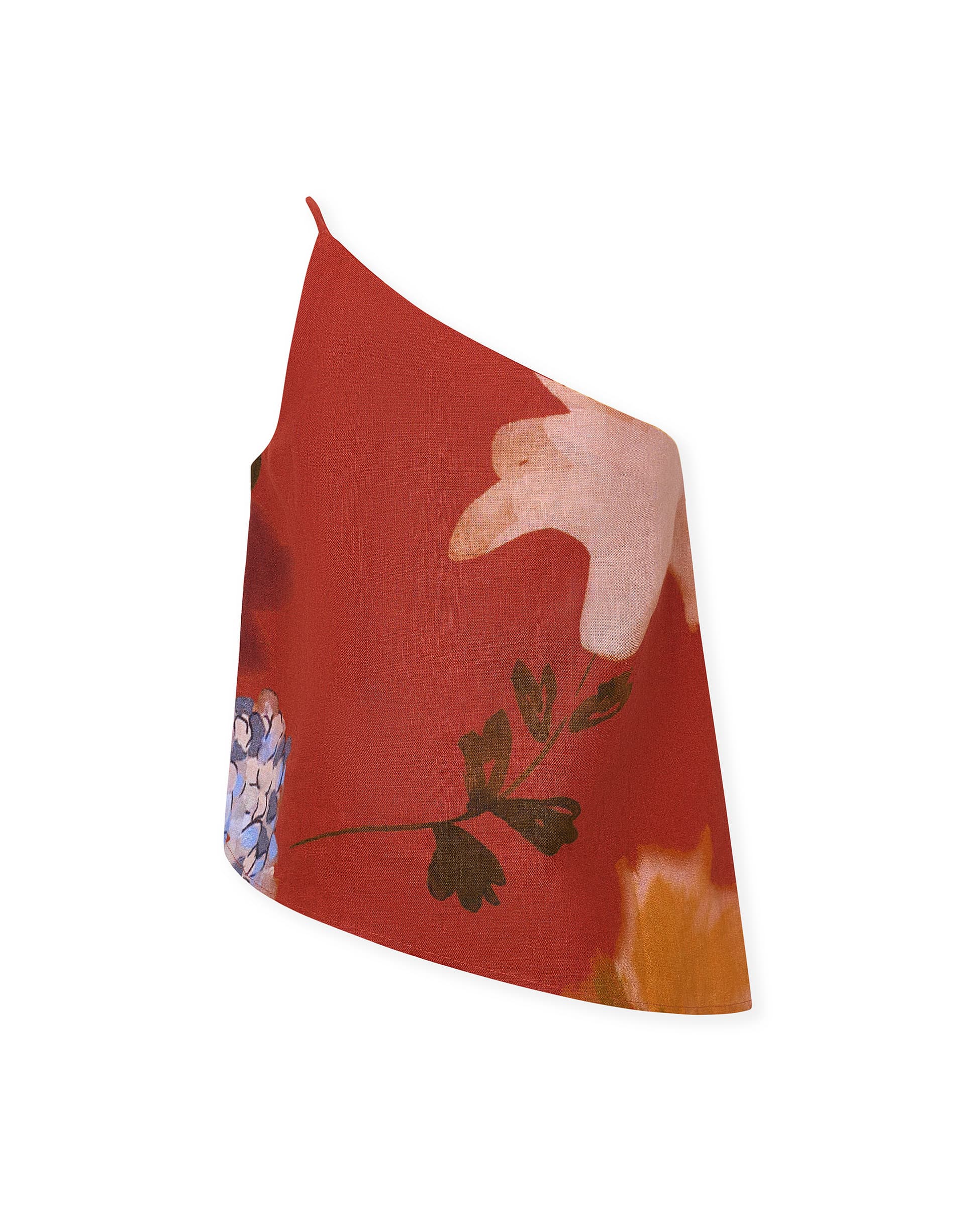 JUNA | 100% Linen Top with Artisanal Fabric - Image 5