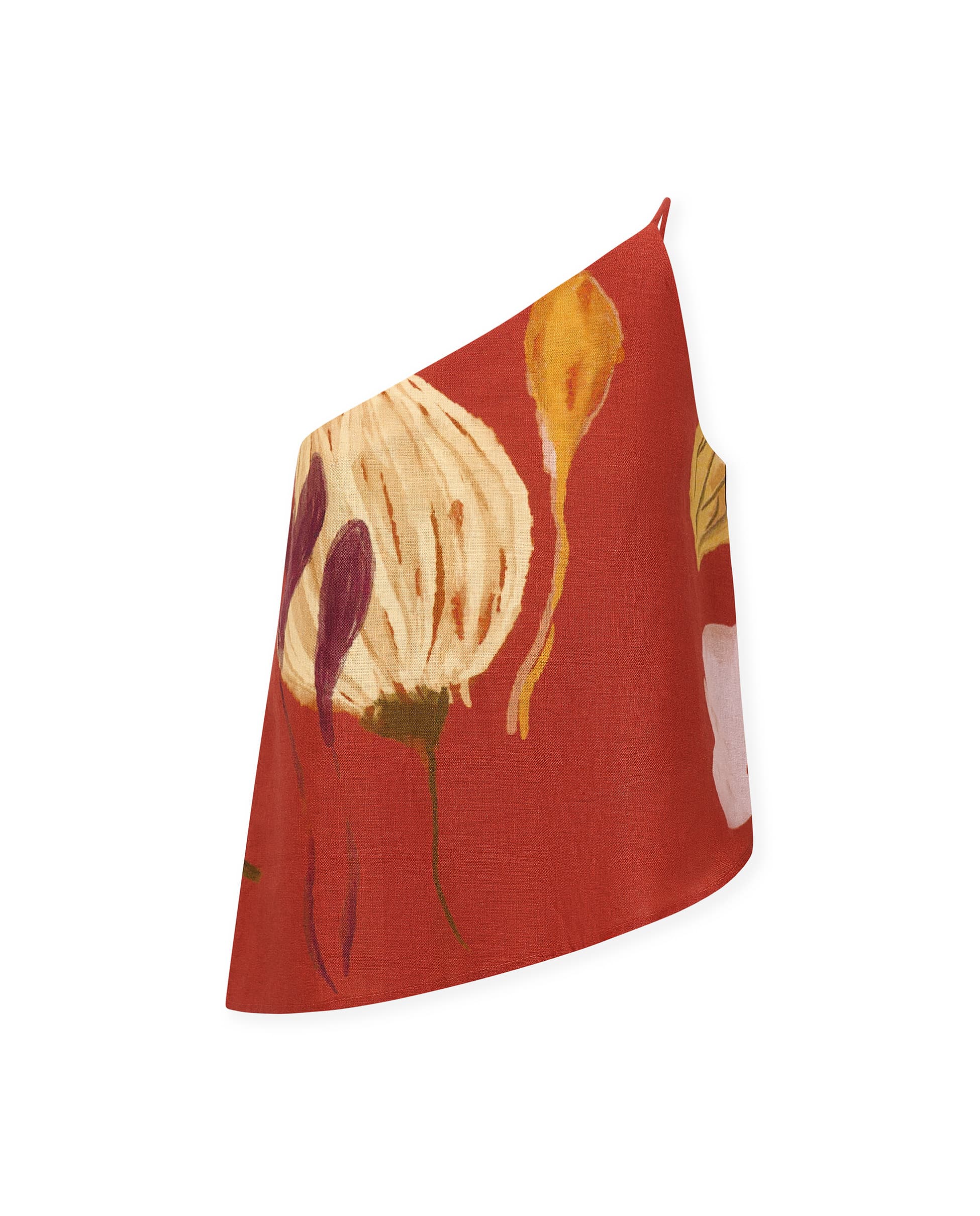 JUNA | 100% Linen Top with Artisanal Fabric - Image 6