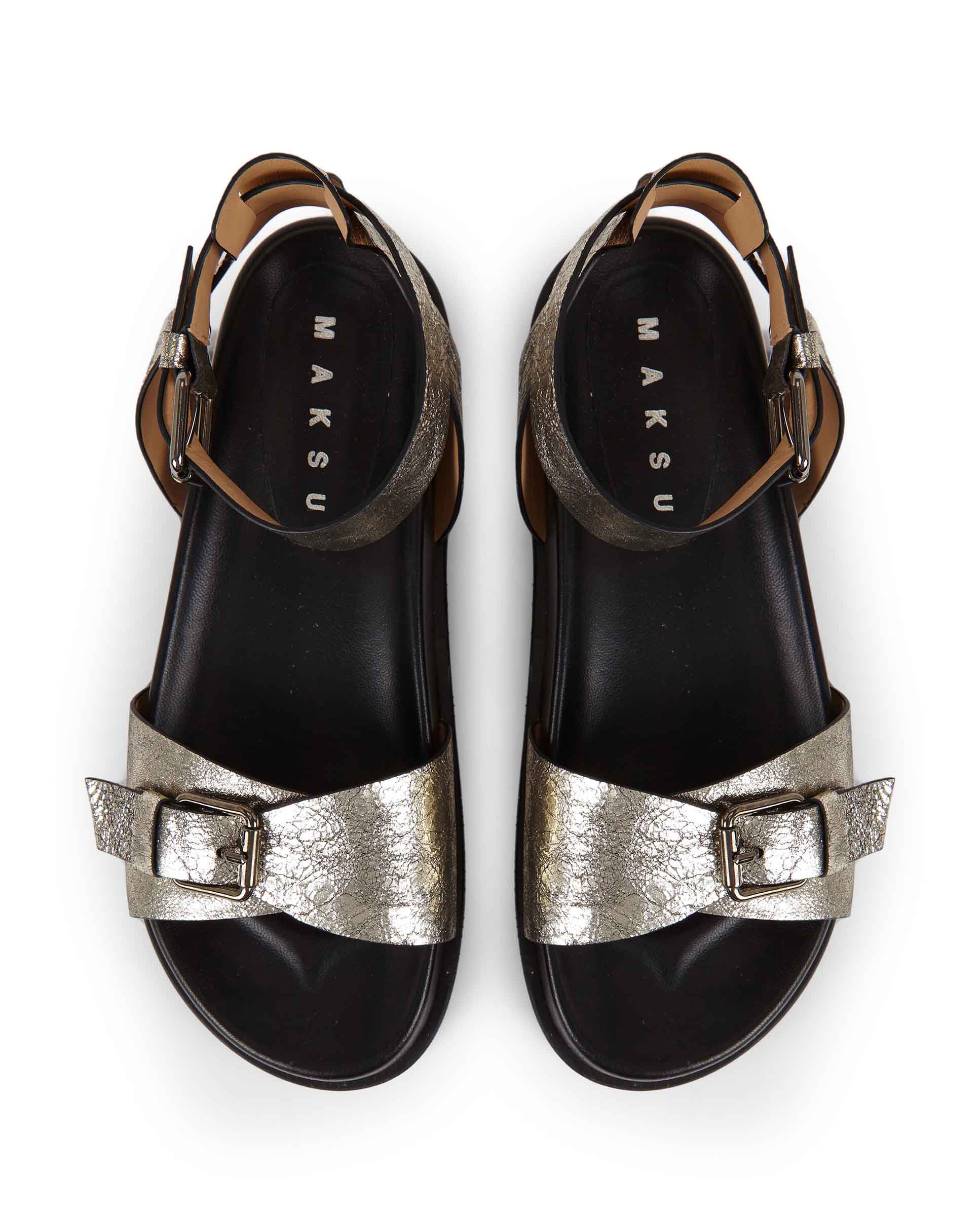 KIMA | Silver leather fussbett - Image 4