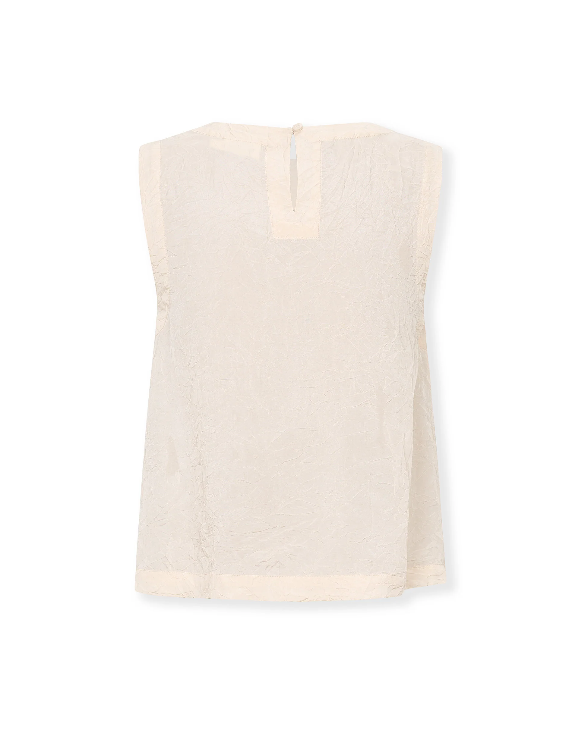LOUISE | Ecru Cotton Top with Hand Embroidery - Image 7