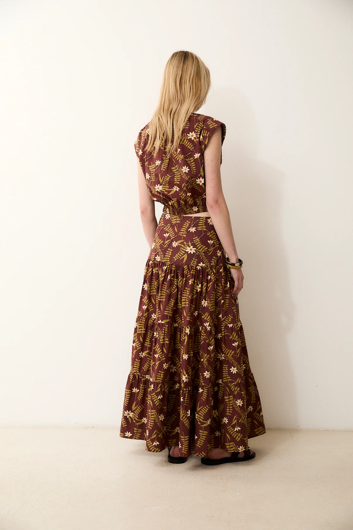 MARY | Printed Cotton Top - Image 5