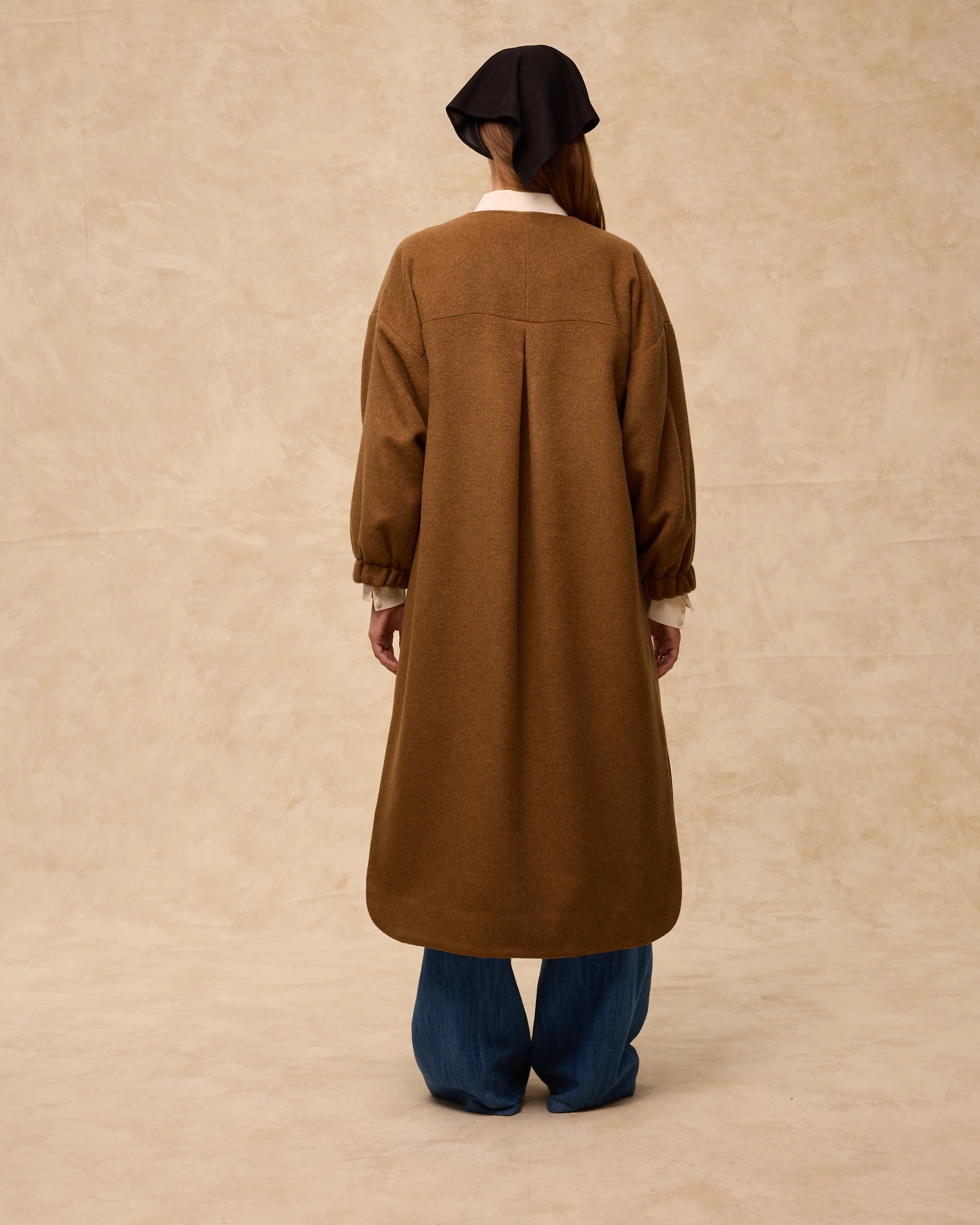 MORGANTI | Brown long coat - Image 4