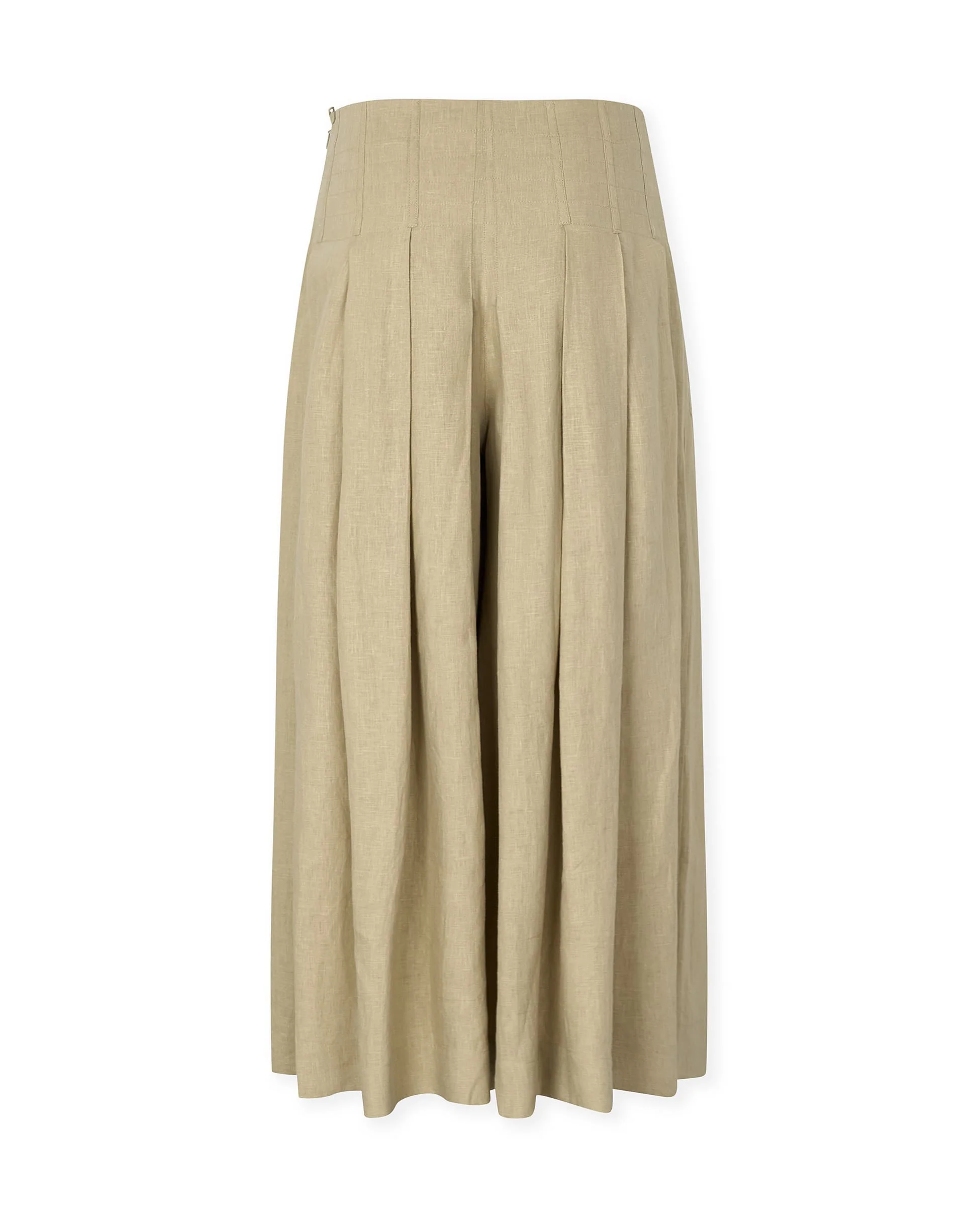 MORRIS | Ecru 100% Linen Trousers - Image 7