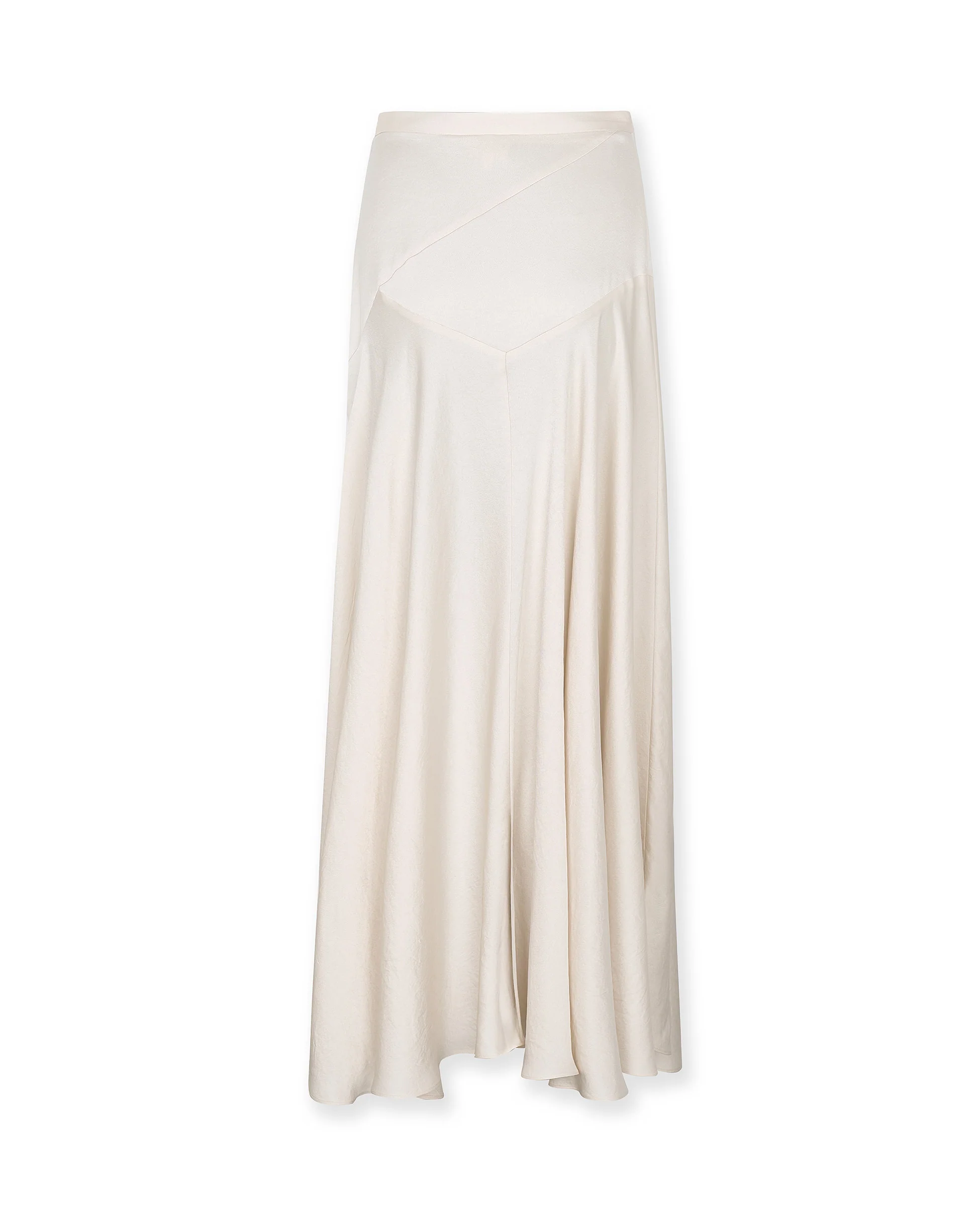 PLISSÉ | Ecru Fluid Maxi Skirt - Image 7