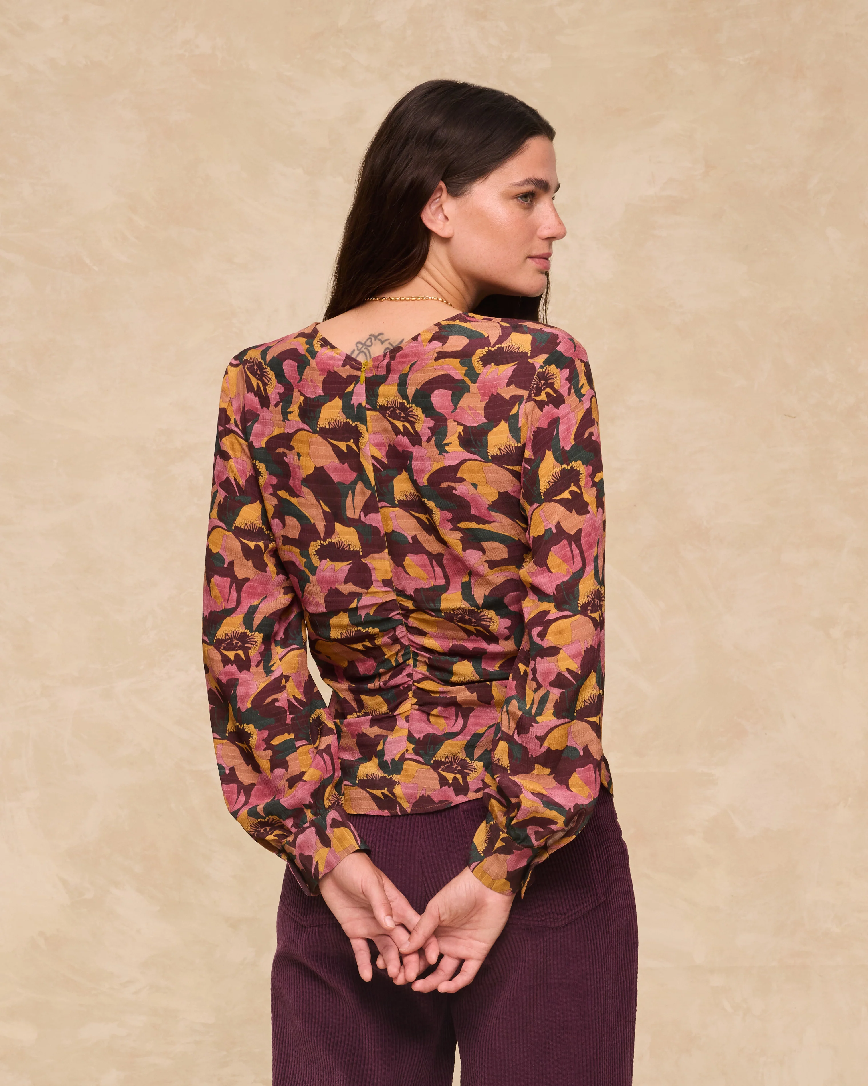 SAACHI | Multi Floral Print Blouse - Image 2