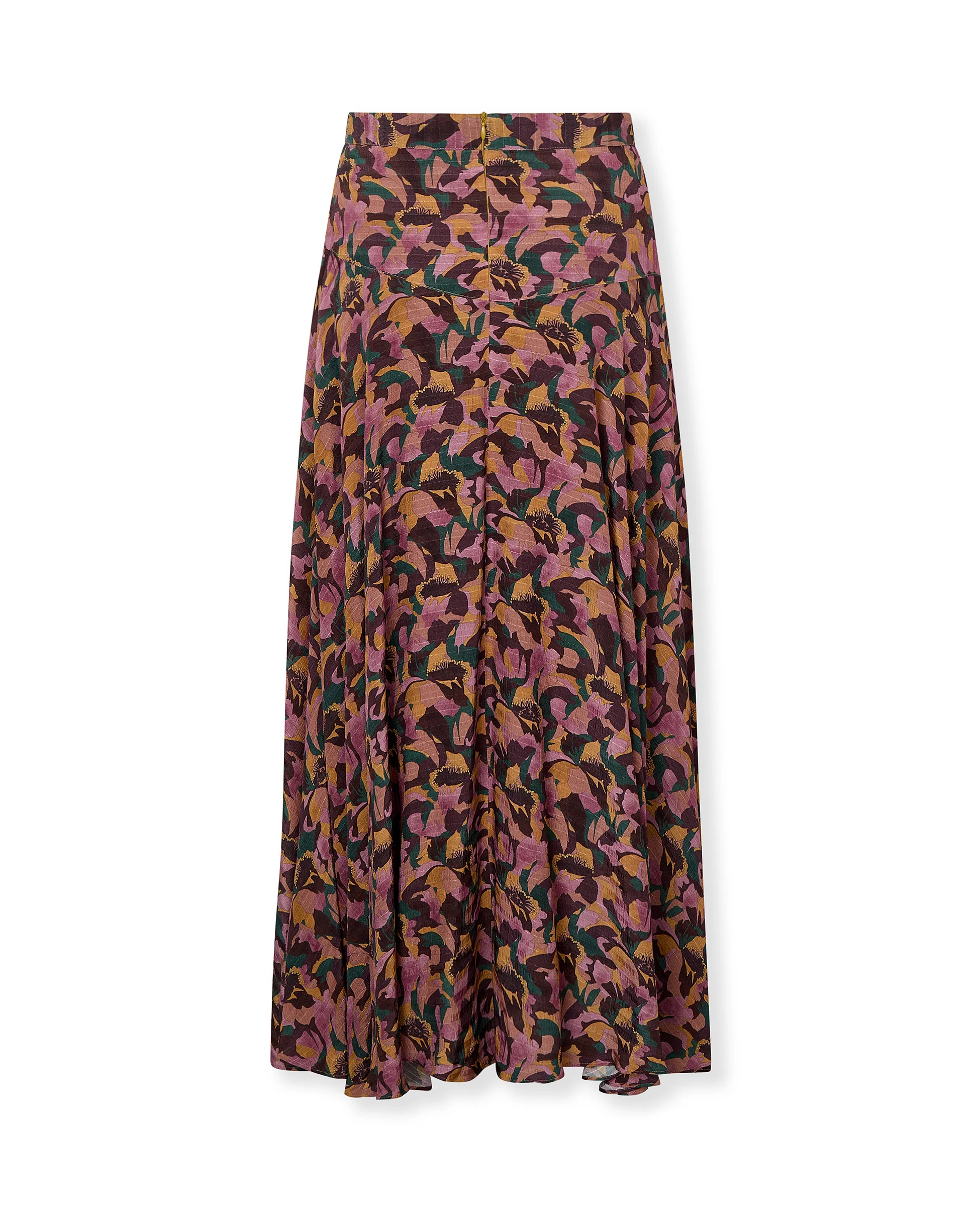 SAACHI | Multi Floral Print Midi Skirt - Image 6