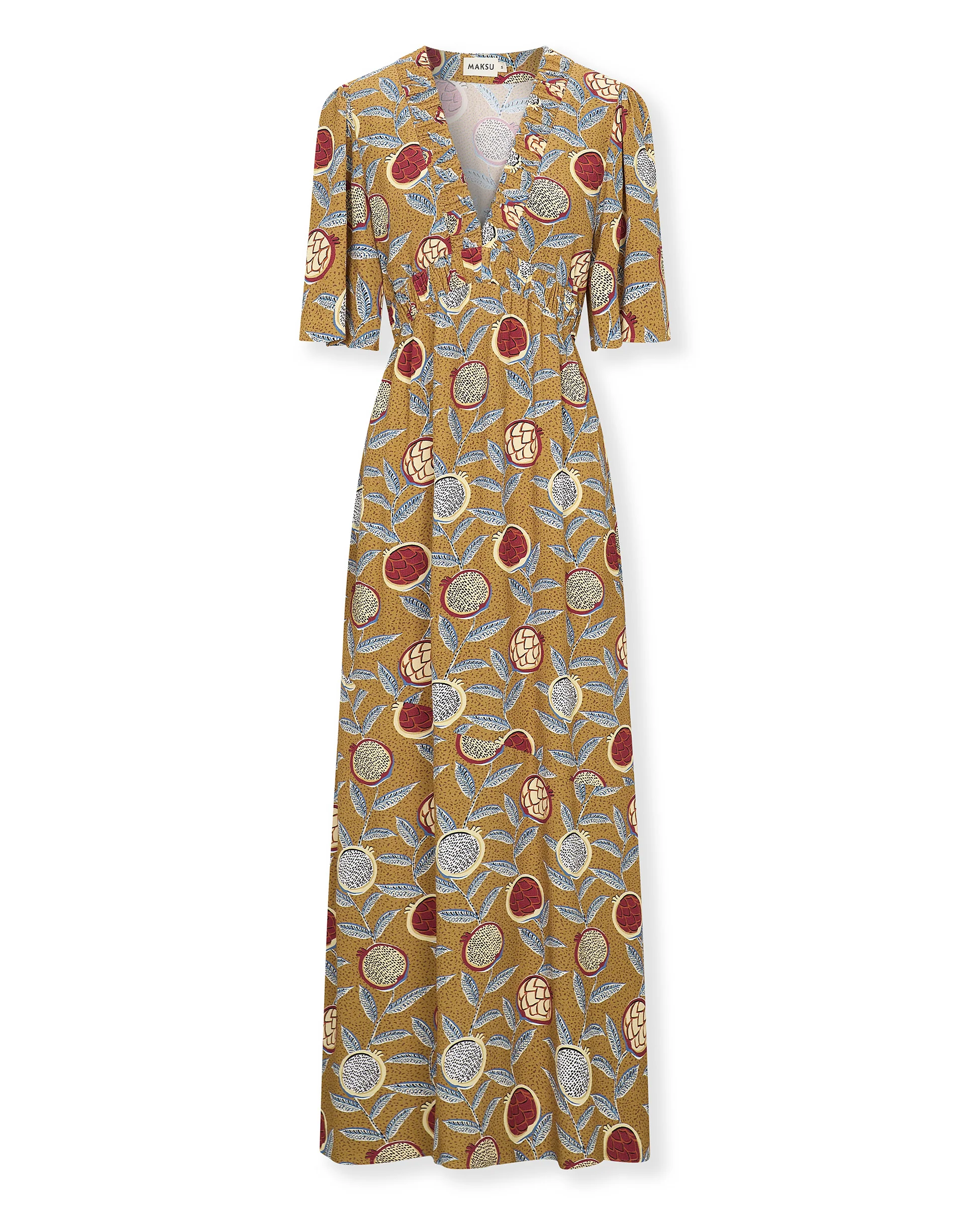 SAGEBRUSH | Mustard Long Dress - Image 5