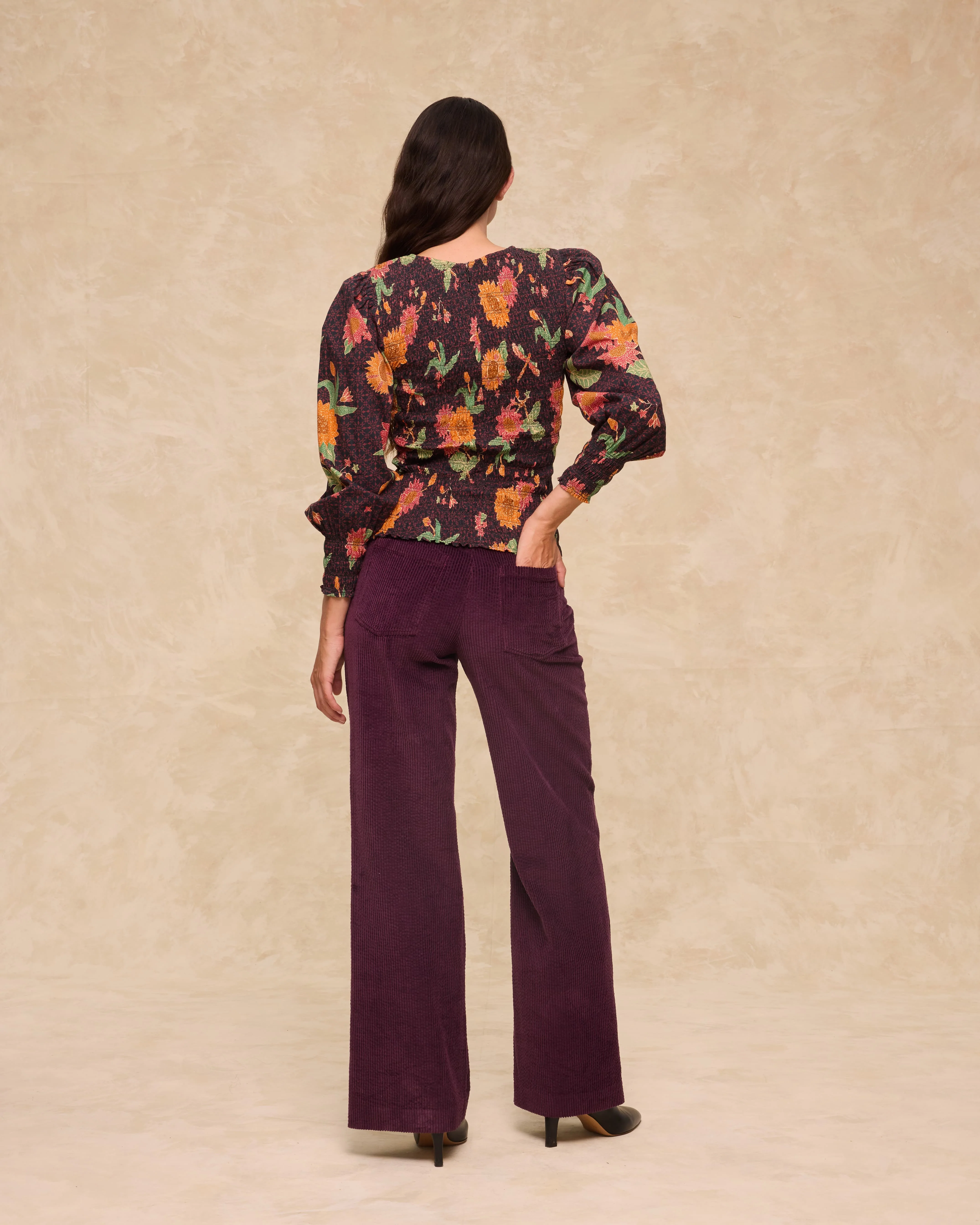 SCARLET | Multi Floral Cotton Blouse - Image 4