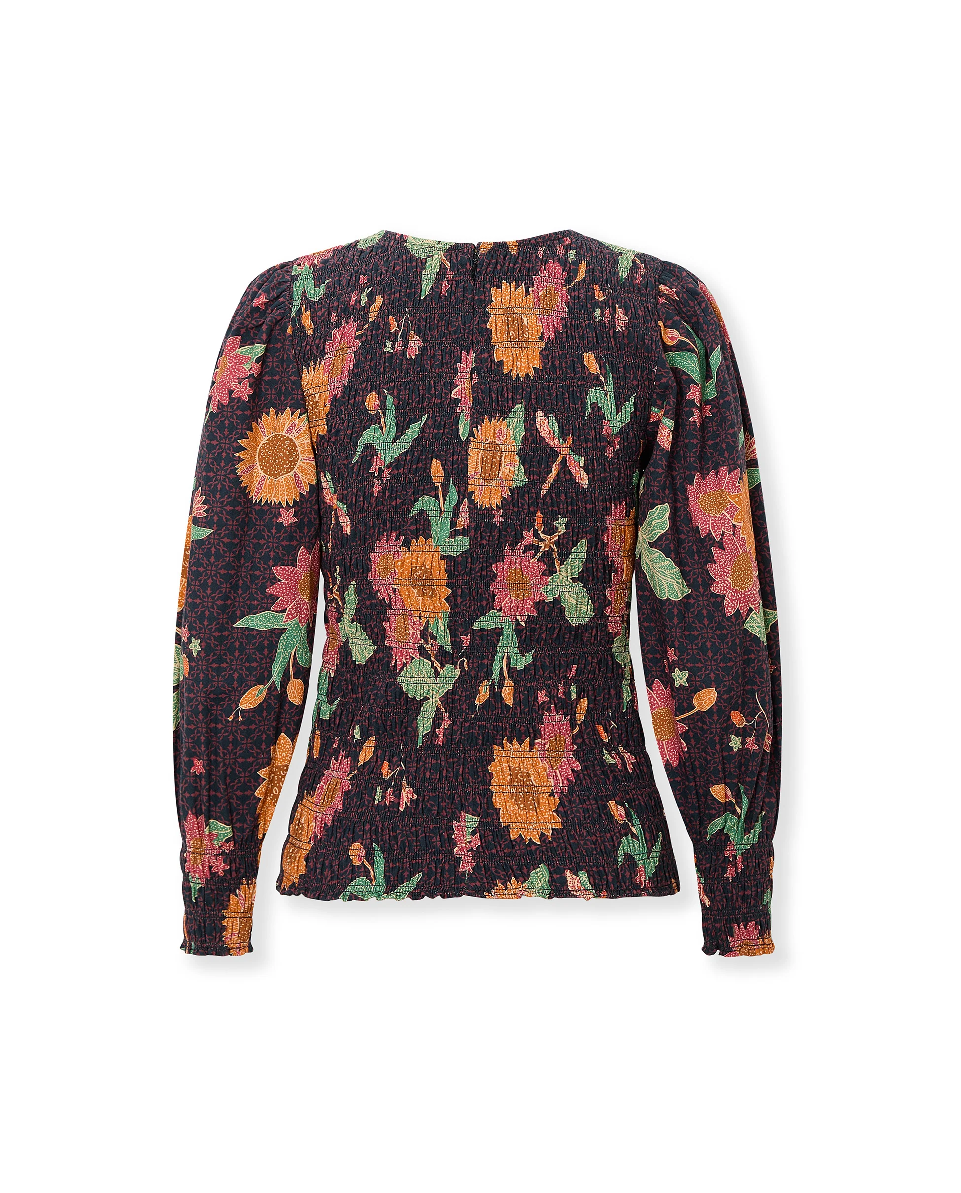 SCARLET | Multi Floral Cotton Blouse - Image 6