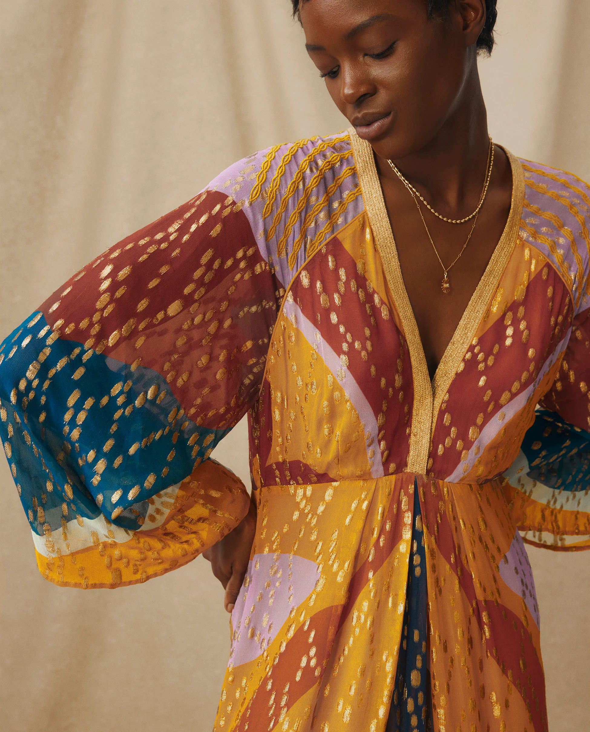 SUNNY | Gold-Plated Layered Necklace - Image 7