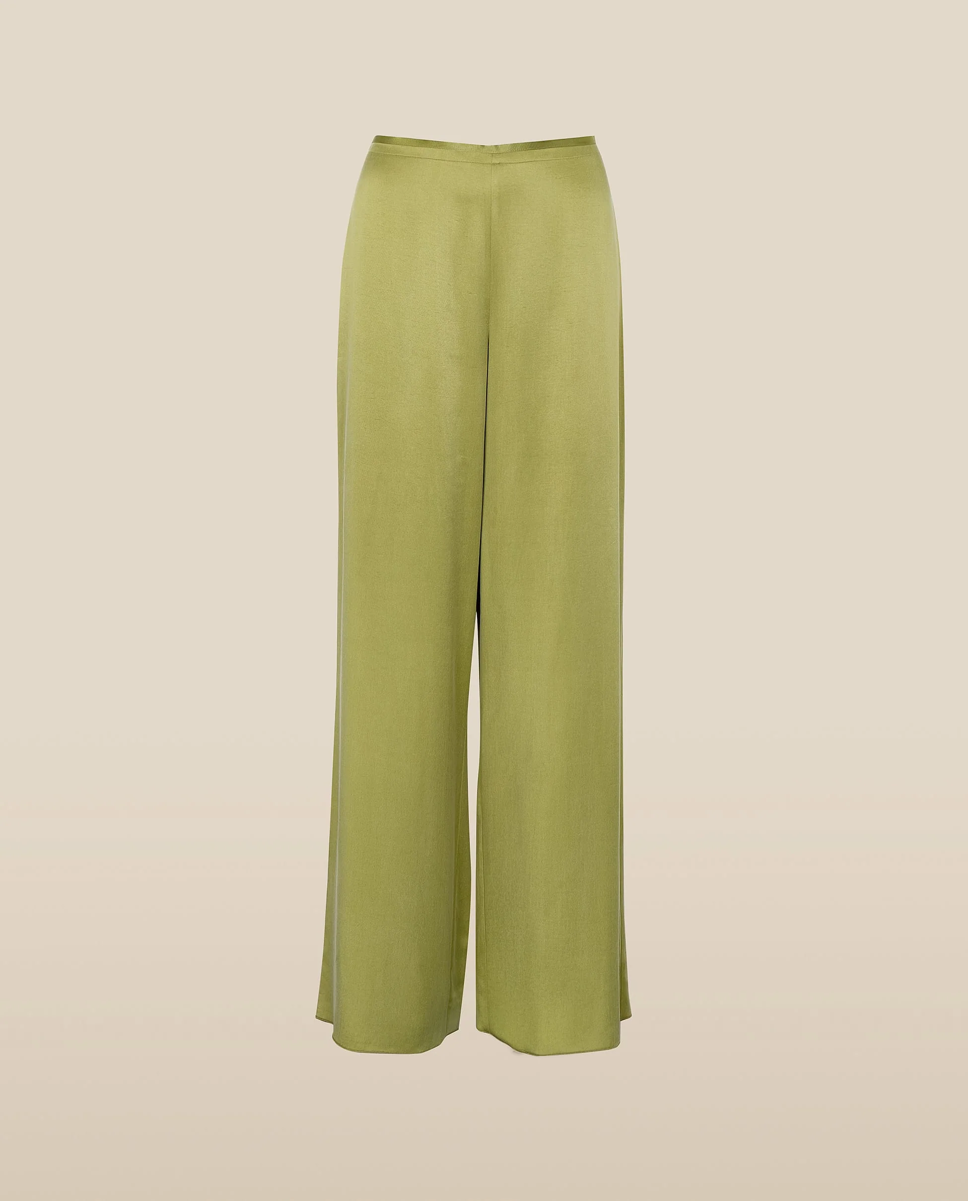 THYSSEN | Green Wide-Leg Trousers - Image 5